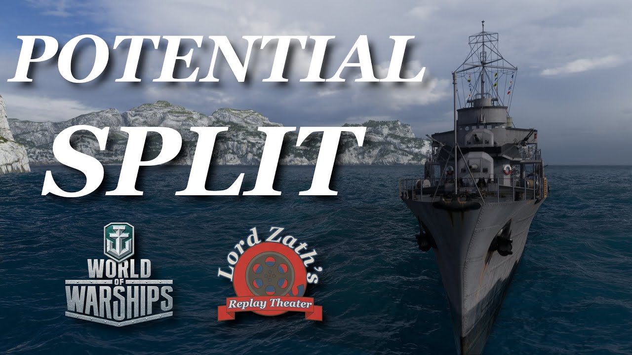 Potential - Split Tier 8 Pan European DD Neighbors North Spawn World of Warships