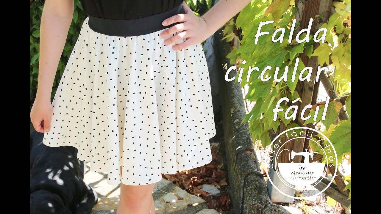 Cómo hacer una falda circular fácil