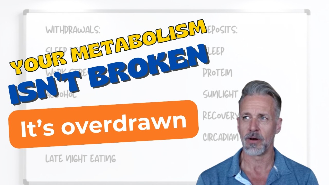 You Metabolism Isn't Broken. It's Overdrawn.