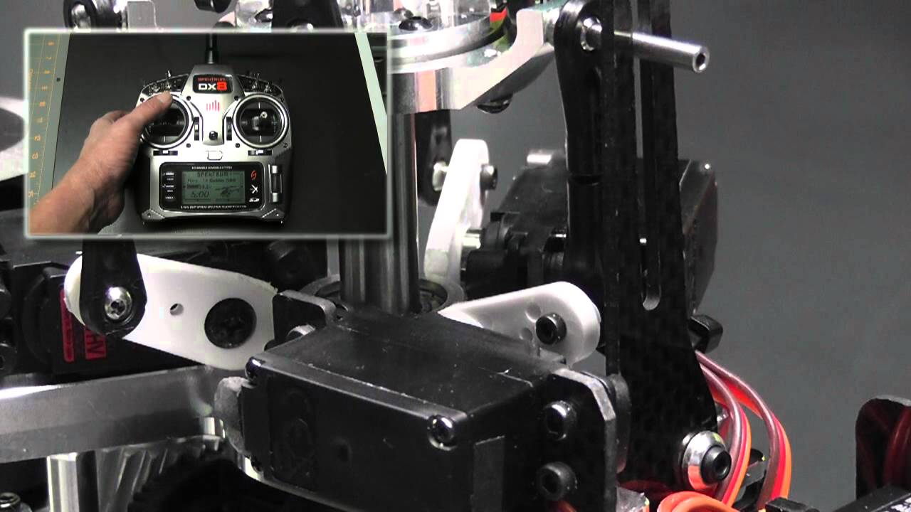Goblin 500 Electronics Set Up - Video 4