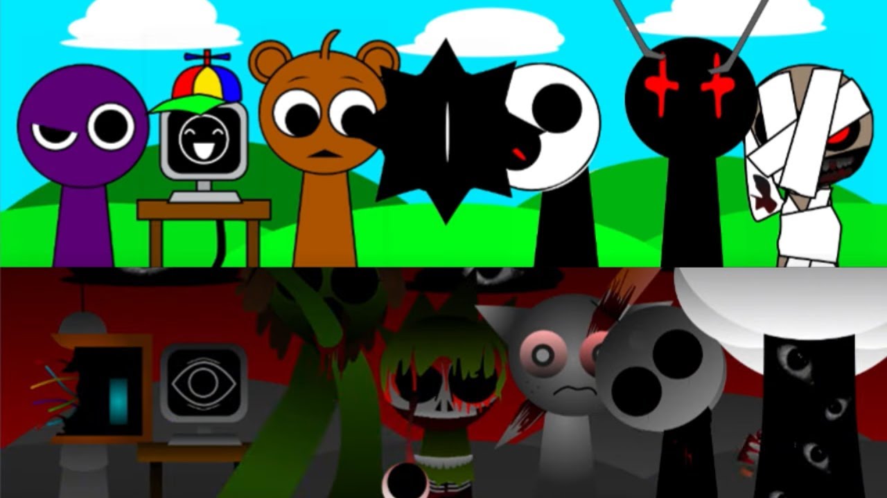 Sprunki But CrAzY and CHaOTic🫠🤪incredibox sprunki animation