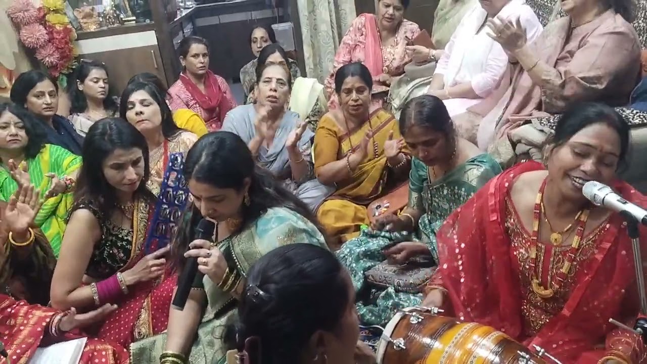 #एक तू सच्ची सरकार मां झंडेवाली#पवन तेरा दरबार मां झंडेवाली#कीर्तन सेक्टर 21 पॉकेट 10 जयझंडेवाली