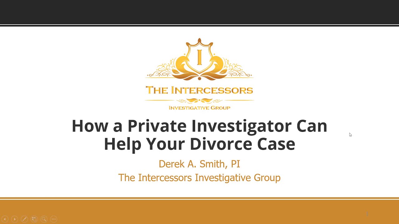 How a Private Investigator Can Help Your Divorce