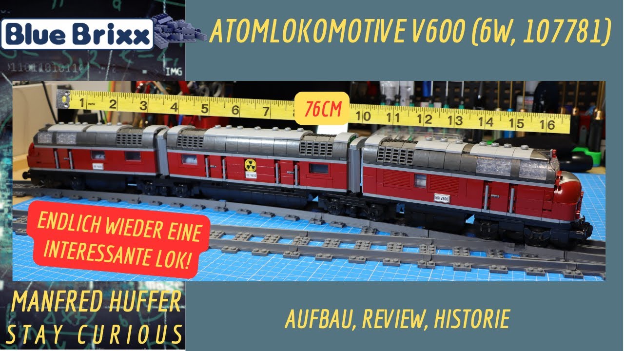 Endlich wieder Bluebrixx: Atomlok V600 in 6W (107781) - out-of-the-box