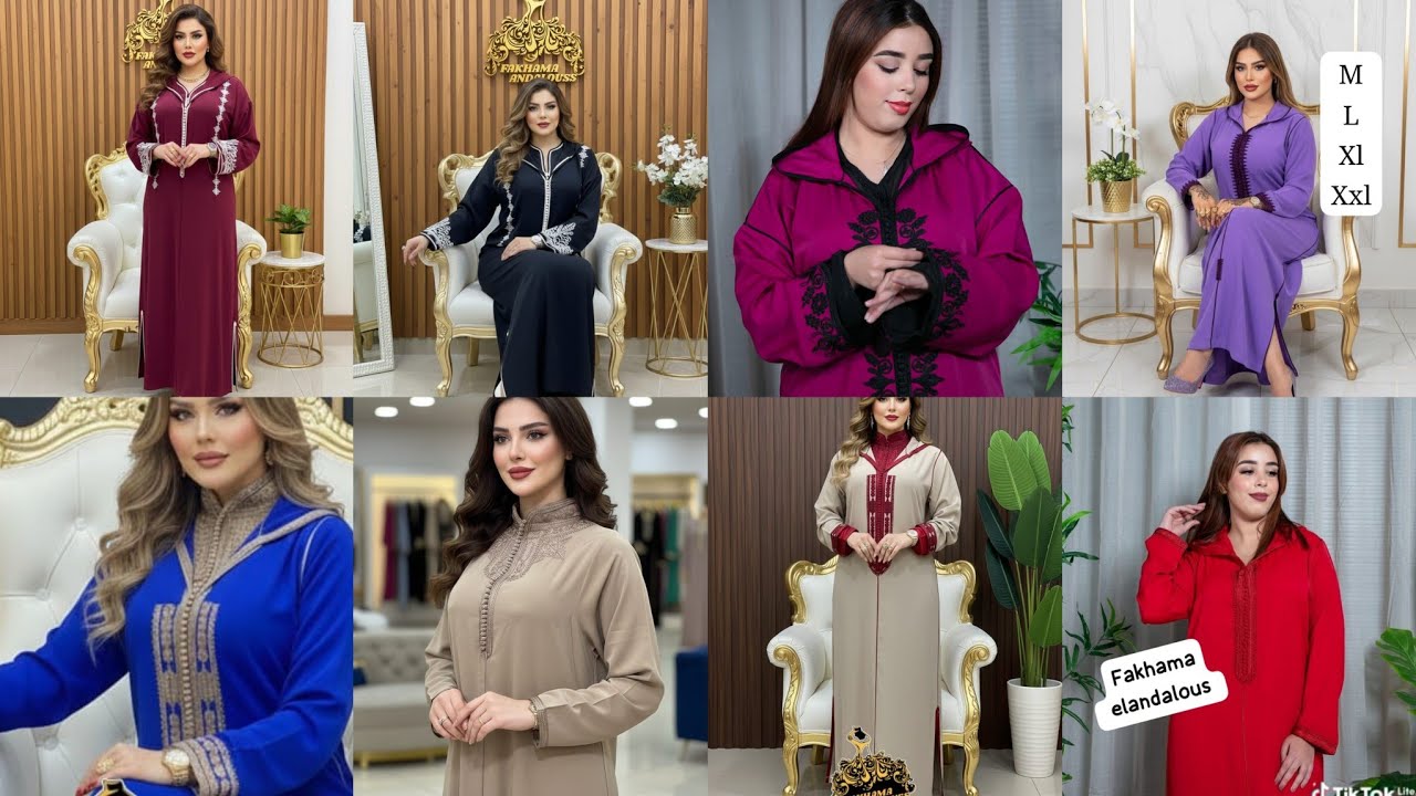 🌙✨ Новые джеллабии к Ид аль-Фитр 2026 👑 Элегантность и роскошь