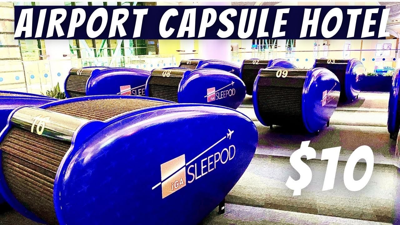 $10 CAPSULE HOTEL (sleeping in ISTANBUL Airport IGA Sleepod lounge)