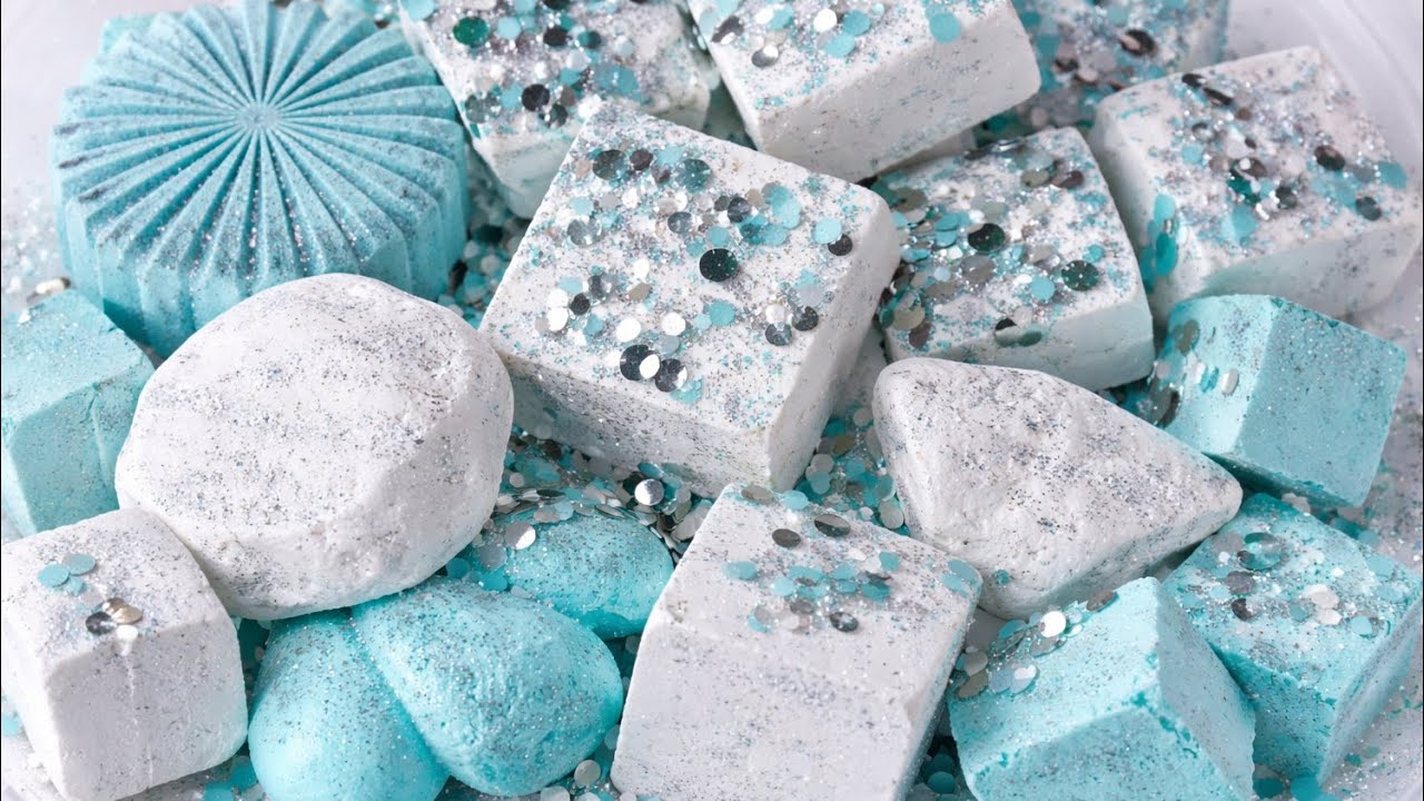 Crispy GymChalk with Confetti #asmr 