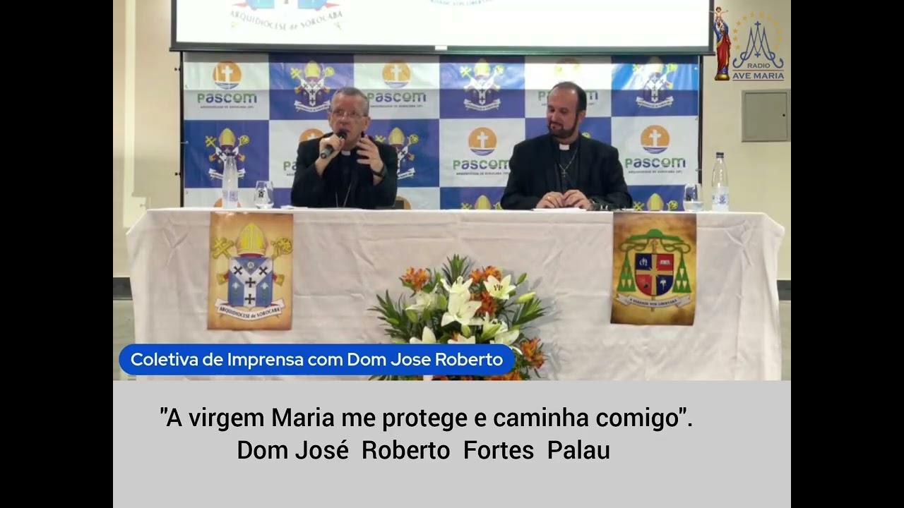 A Virgem Maria  me protege e caminha comigo.  | Dom José Roberto  Fortes  Palau 