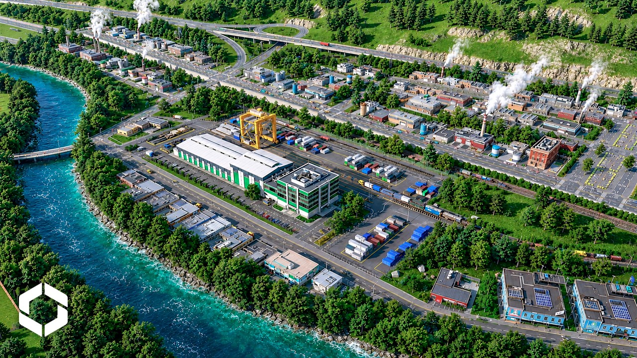 Novo Polo Industrial para alavancar de vez a Economia da Cidade! | Cities Skylines 2 - Ep.10