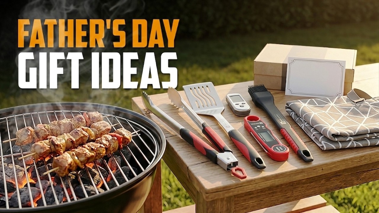 Useful Father's Day Gifts for Dads Who Love Grilling