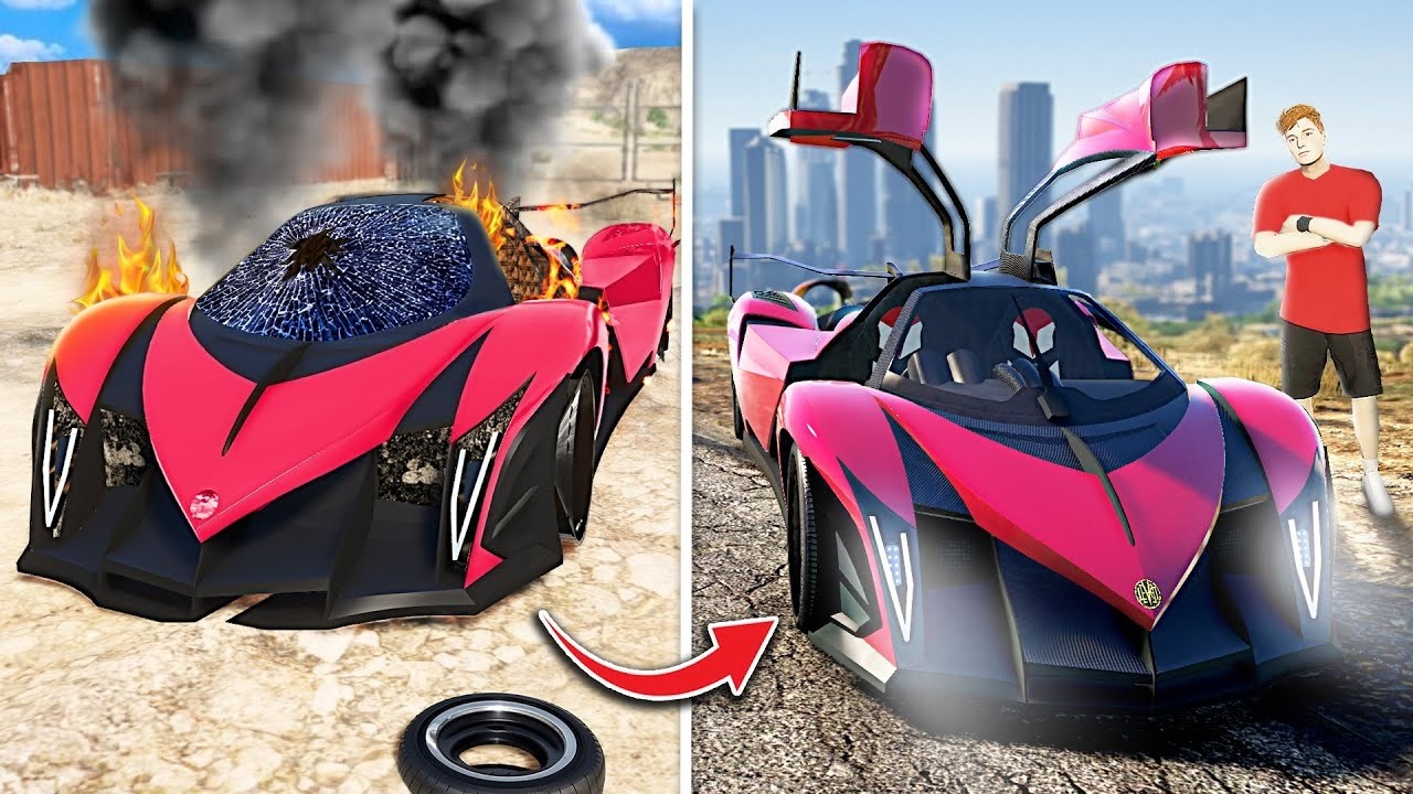 Repairing Rare CARS in GTA 5!