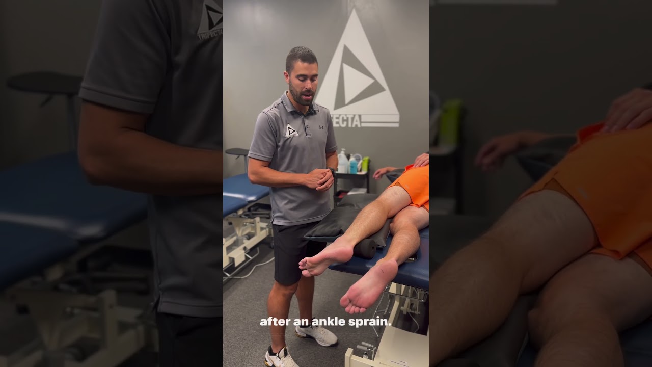 Ankle Mobilization  #fitness #sportsmedicine #sportsrehab #sportspsychology #physicaltherapy #ankle