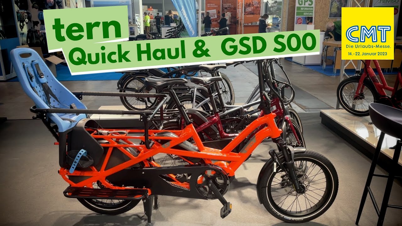 TERN HSD S8i & TERN GSD S00 Kompaktrad E Bike CMT 2023