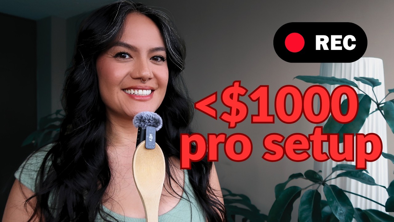 Home YouTube Studio Setup (FULL Course) - Look Pro on a Budget