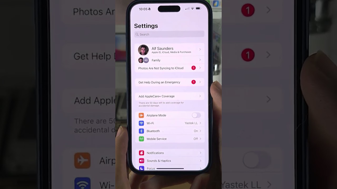How To Hide Silent Mode/Bell Icon in Status Bar iPhone 15 Pro Max