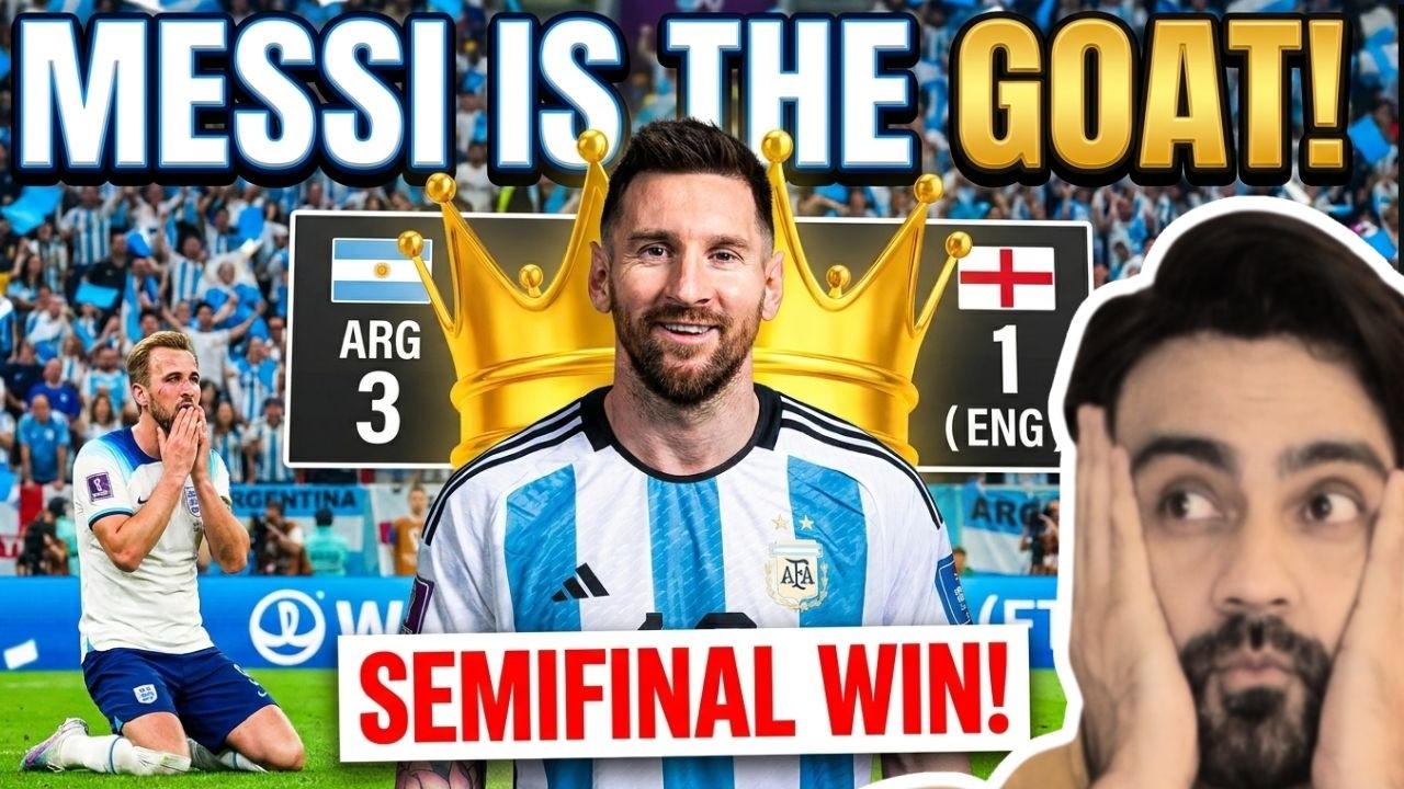 MESSI DOES IT AGAIN! 🇦🇷 Argentina Knock Out England & Reach FIFA World Cup Final! 🔥