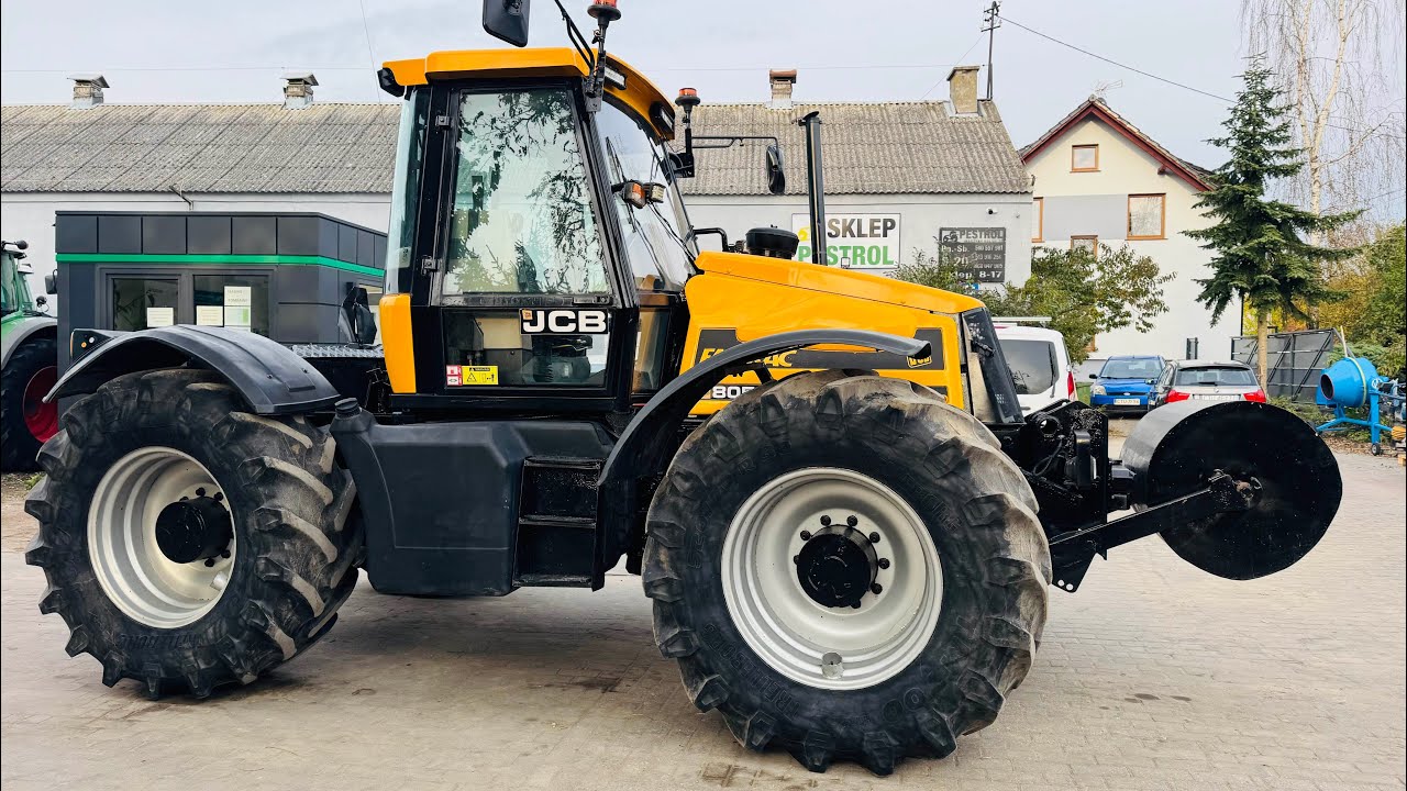 JCB FASTRAC 2150, 158 KM, przedni TUZ, pneumatyka, mechaniczny, prezentacja/review 