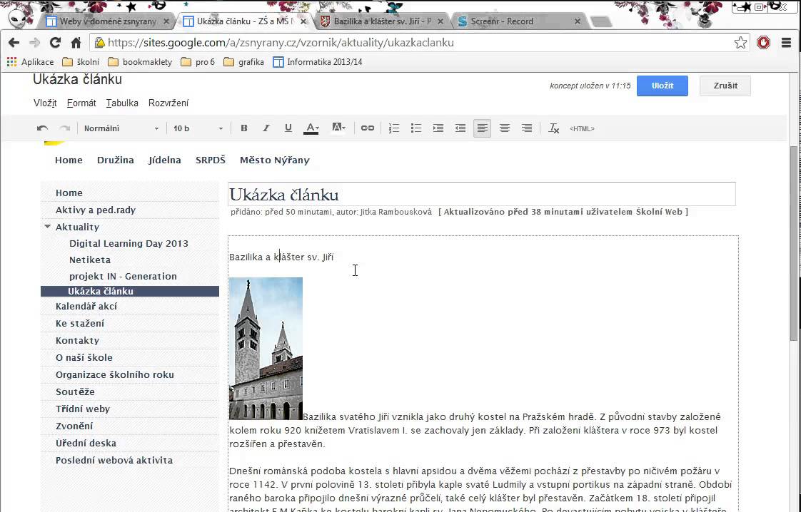 Jak na web II.