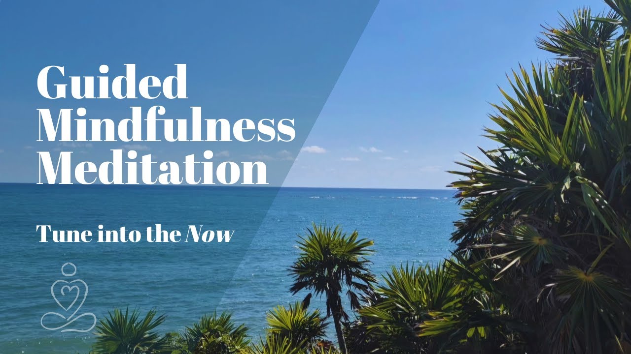 Guided Mindfulness Meditation, tune into the now
