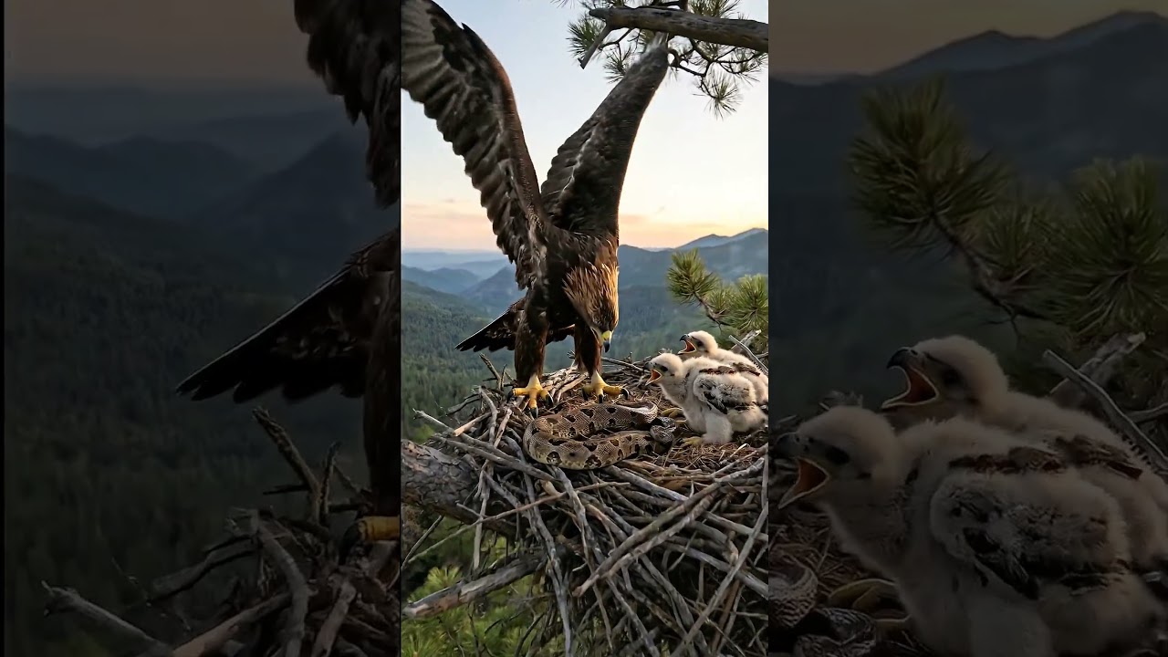 Nobody Saw This Coming  #Wildlife#NatureShorts#Eagle#AnimalRescue#naturedocumentary