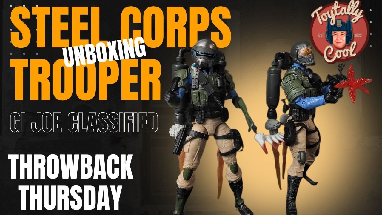 GI Joe Classified Steel Corps Trooper Review | Best Army Builder for 2025?