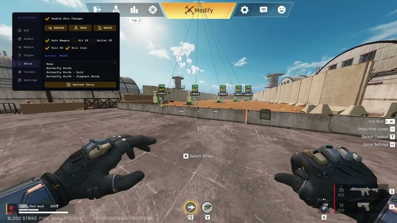 PREMIUM Blood Strike PC Mod Menu | Skins Unlock, ESP, Aimbot