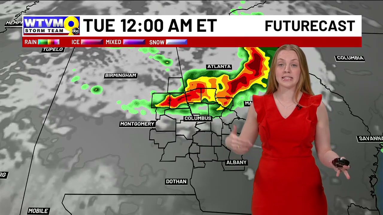 Madelyn's Night Time Forecast 3/8/2026