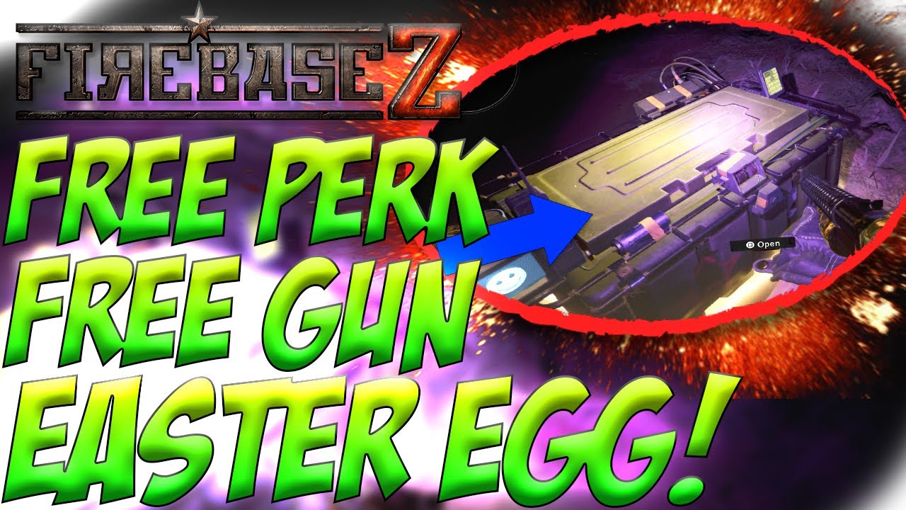 "FIREBASE Z" FREE PERK AND GUN EASTER EGG IN BLACK OPS COLD WAR ZOMBIES!! ZOMBIES EASTER EGGS!