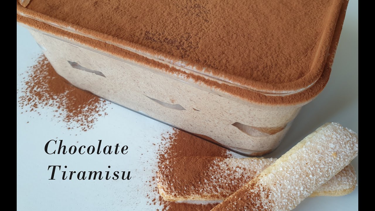My Best Chocolate Tiramisu (alcohol free) | Lys d'Orsen Table