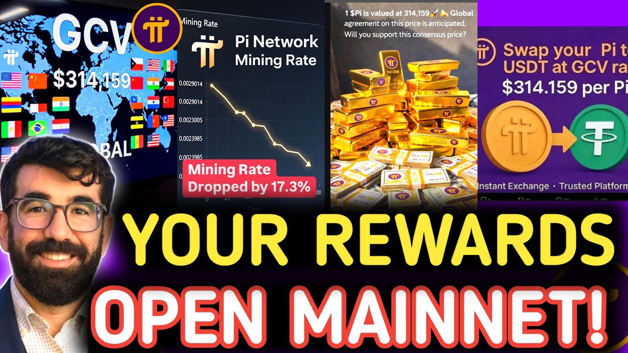 Открытие основной сети Pi Network: $314 159 GCV, снижение скорости майнинга и дальнейшие планы, P...