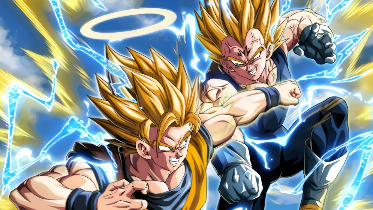 HE IS REALLY GOOD!! 55% LR PHY MAJIN VEGETA/GOKU SHOWCASE|DBZ:DOKKAN BATTLE|#twitch #dokkanbattle 