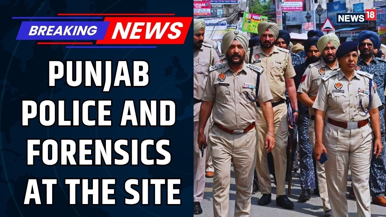 Jalandhar Blast | Scooter Explosion Near BSF HQ | Forensics Probe On Ground | Punjab Police News18