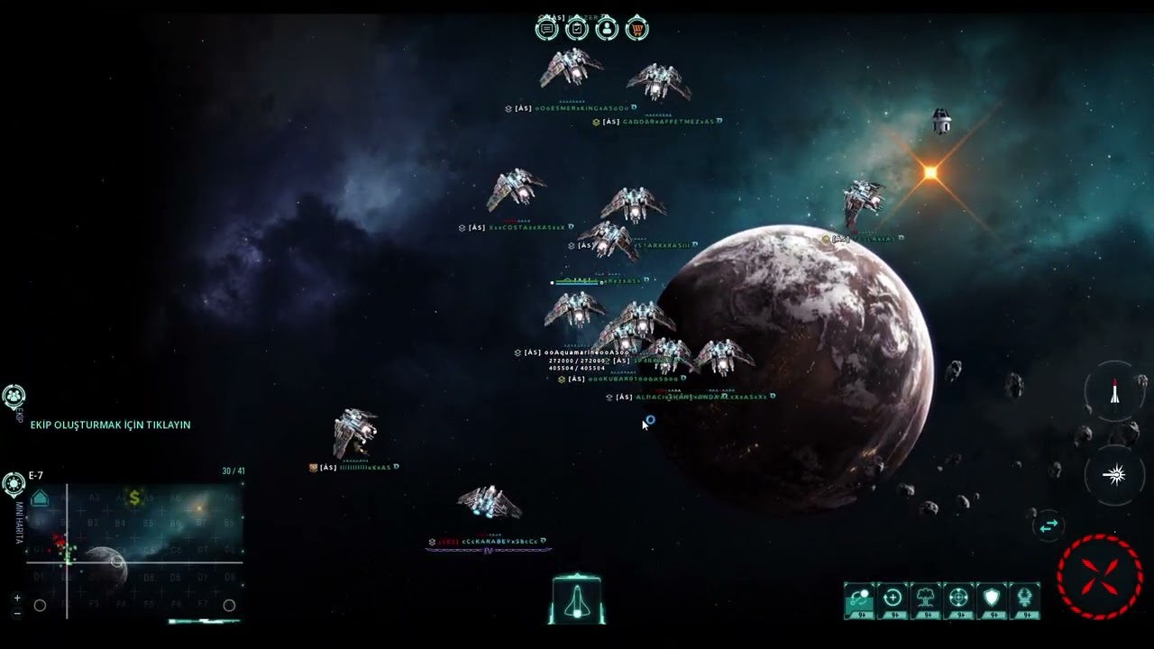 ASGARD vs cCc (ORİON İÇ SAVAŞ) Waruniverse