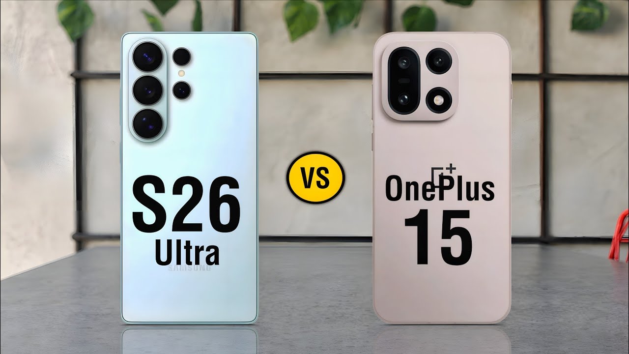 Samsung Galaxy S26 Ultra Vs OnePlus 15– Full Comparison!