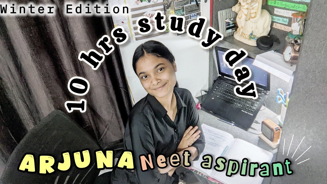 A REAL Day in My Life 🌻🌷as a NEET Aspirant✨ | Winter Routine🔥 | Arjuna Batch”