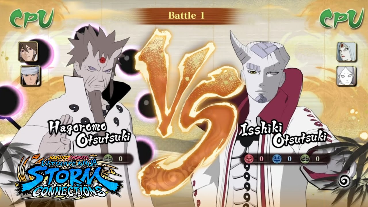 All Clan Otsutsuki Battle CPU vs CPU - Naruto x Boruto Ultimate Ninja Storm Connections