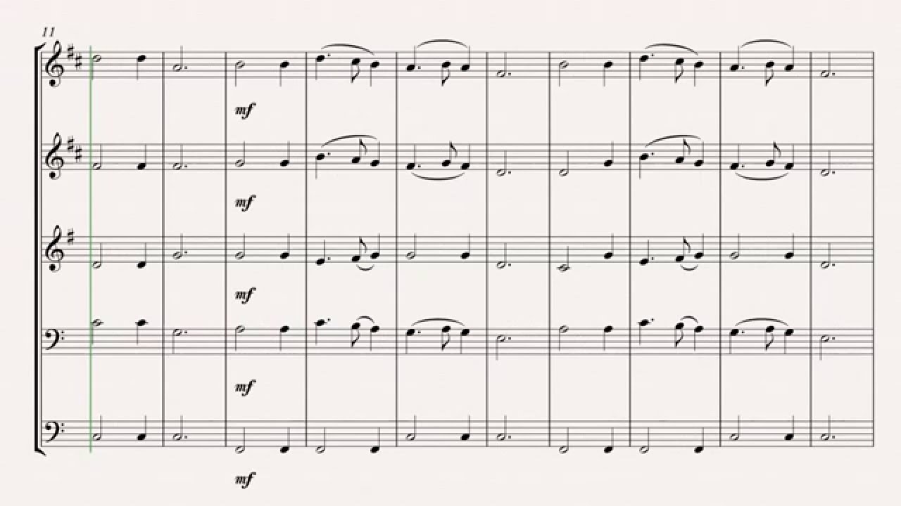 Brass Quintet - Silent Night