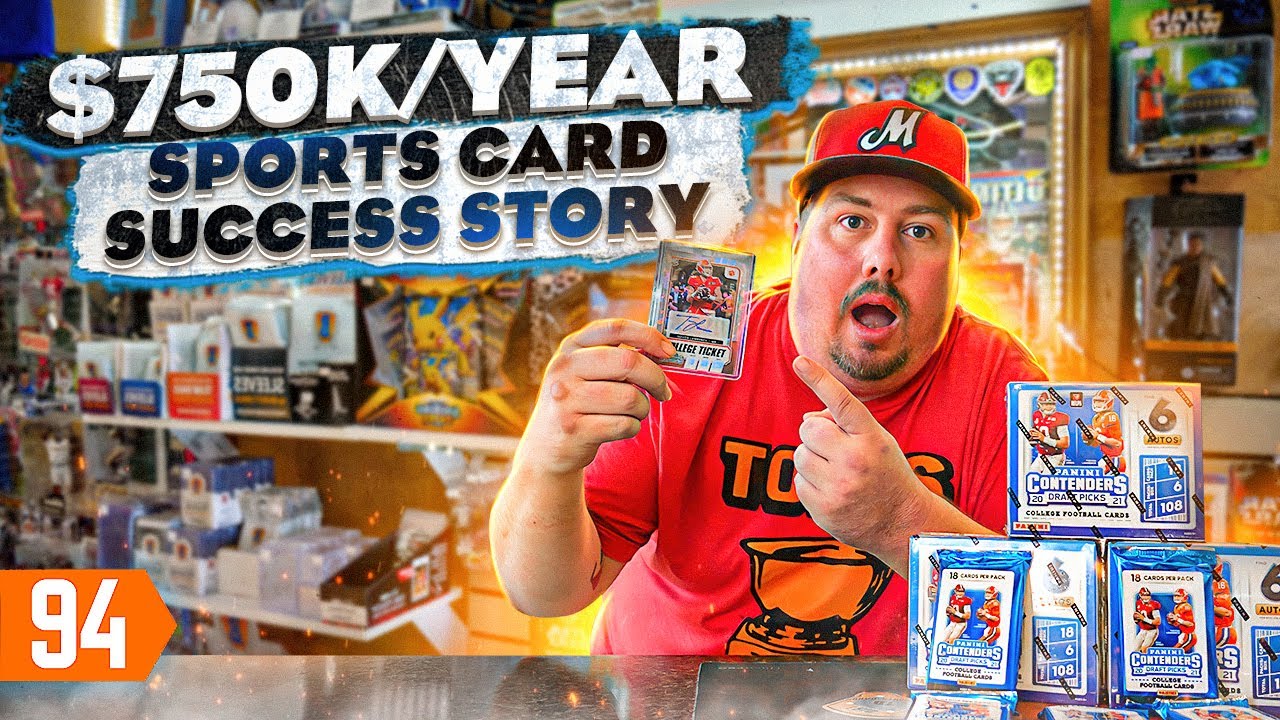 How He Started a $62,000/Month Business Selling Sports Cards