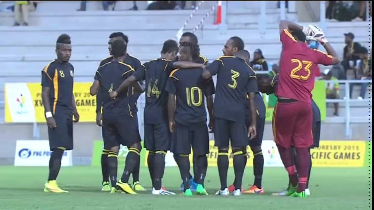 Pacific Games  2015 Football Fiji vs Vanuatu Olympic Qualifiers
