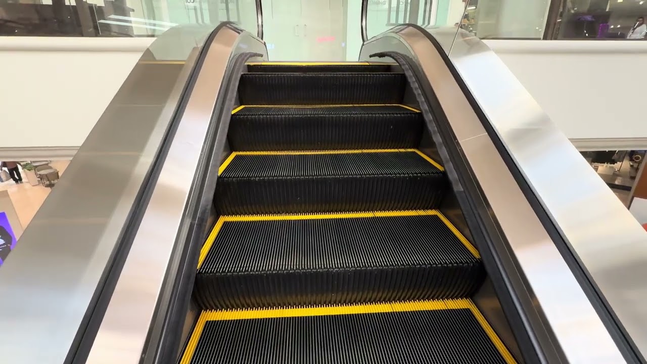 Schindler 9300AE Double-File Escalators near JCPenney ~ Aventura Mall ~ Aventura, FL