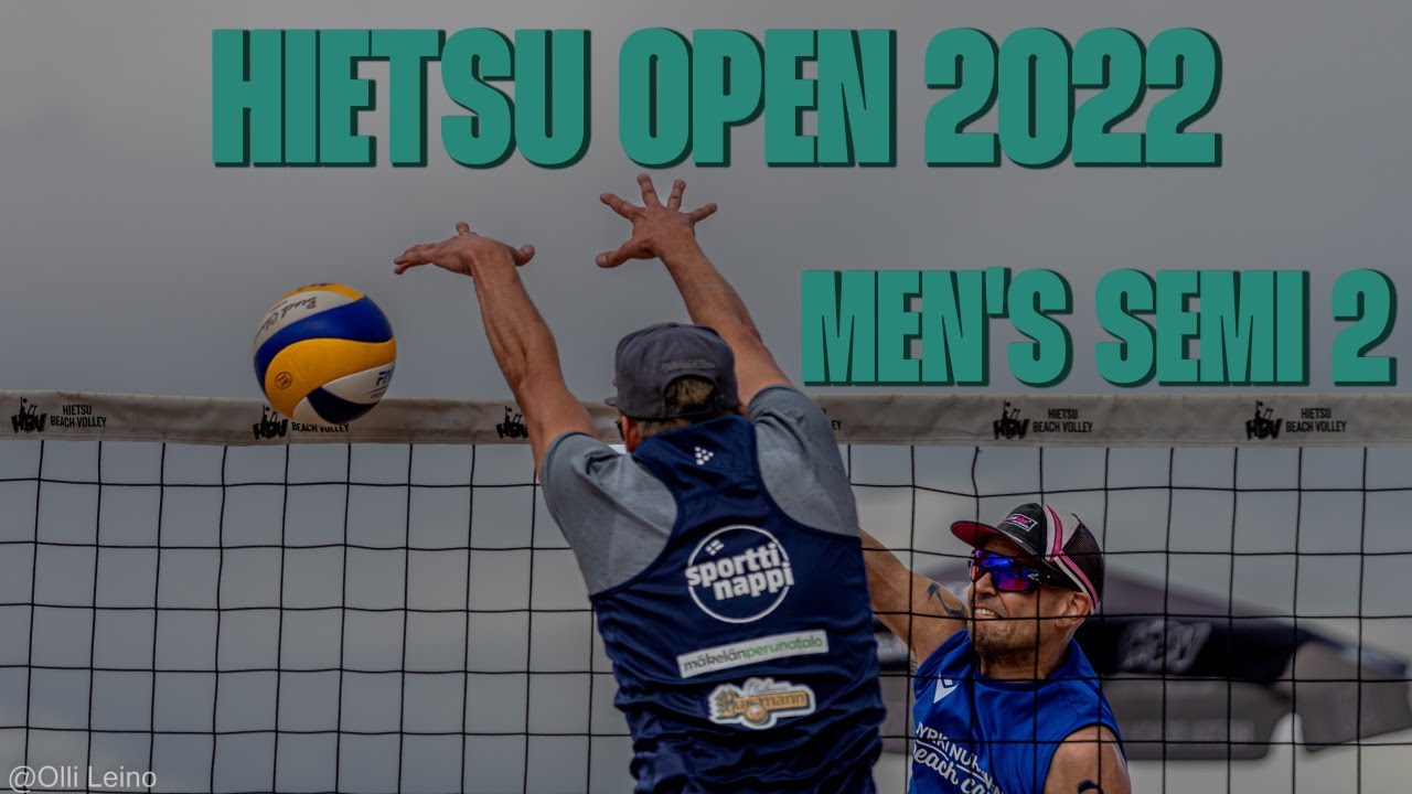 Beach Volley - Hietsu Open 2022 - Men's Semifinal 2: Parviainen/Peltonen vs. Kouki/Ilomäki