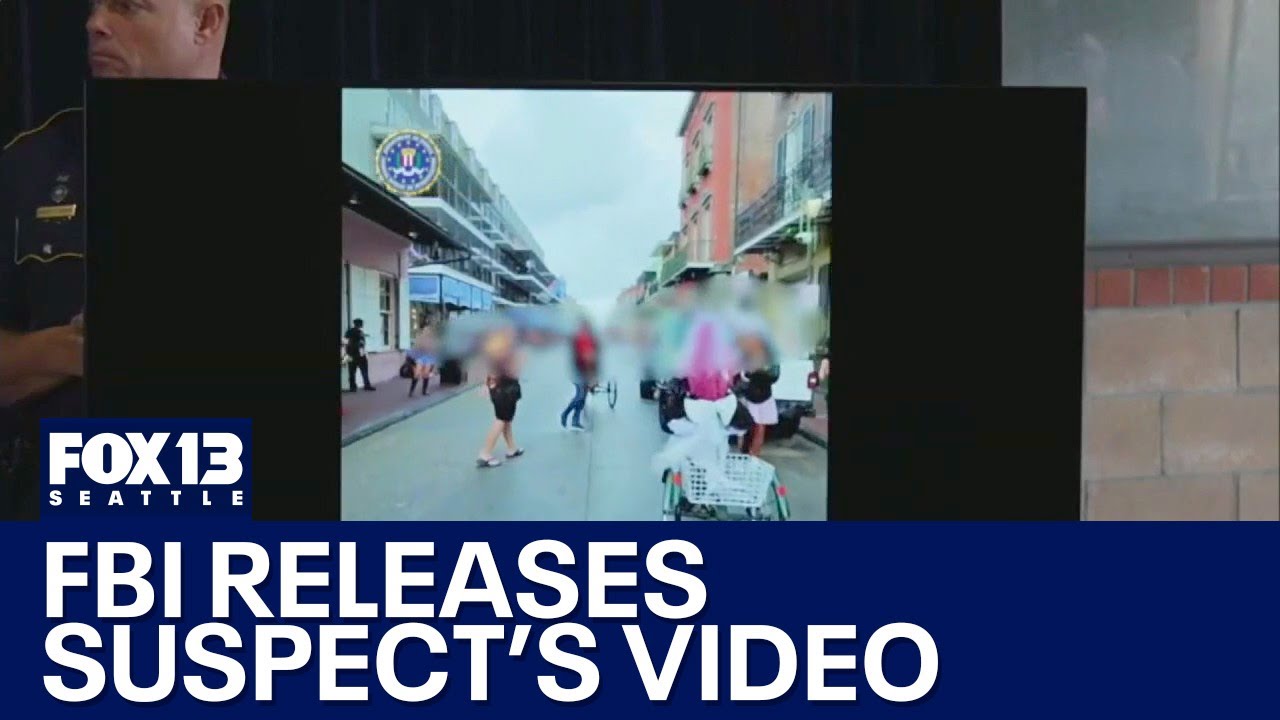 FBI releases new video recorded by suspect in deadly New Orleans attack