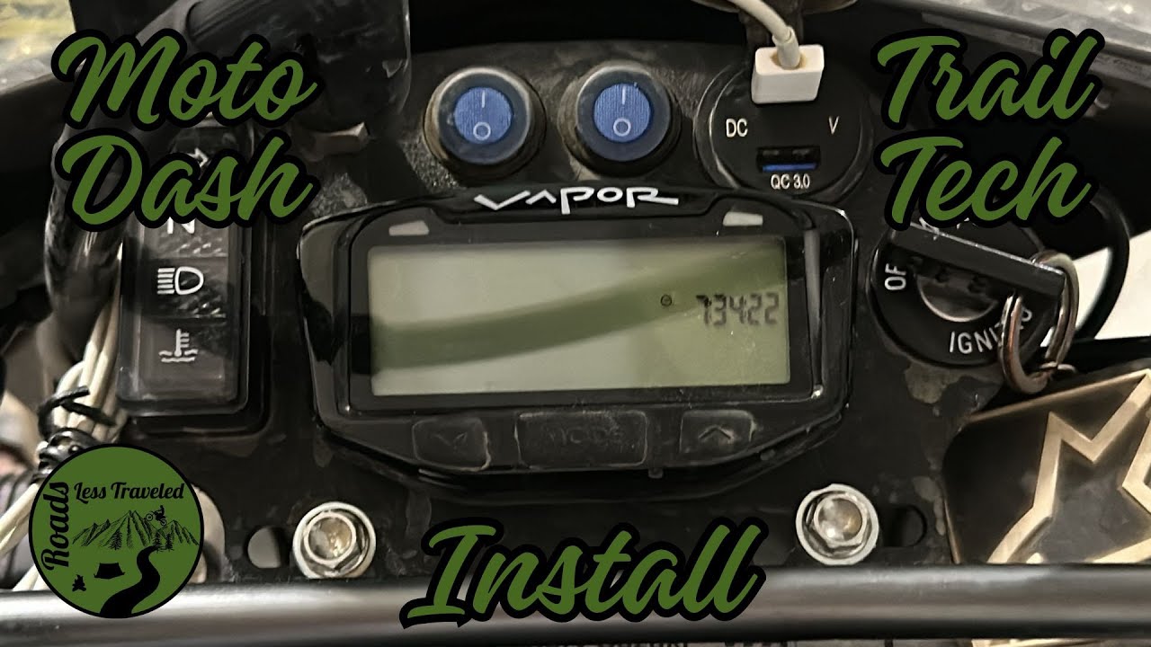 Motodash and Trail Tech Vapor Install