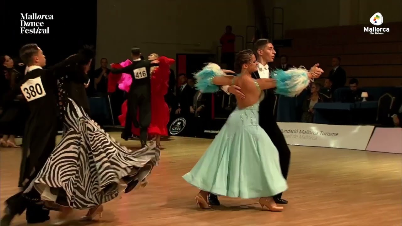 2022 WDSF  Open Youth Standard  I Semifinal I Quickstep I Calvià, ESP, on 20 November
