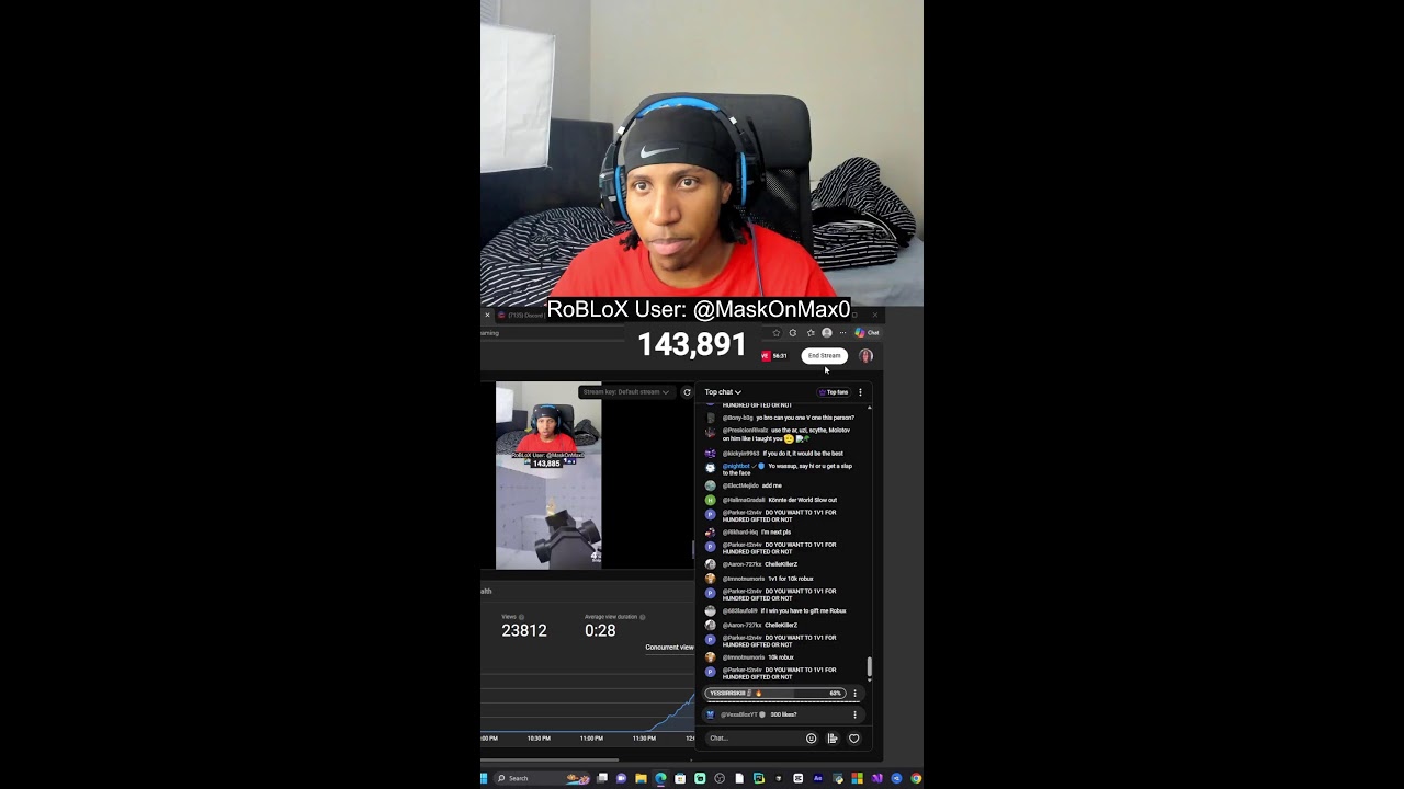 Играем в Roblox со зрителями *Новое обновление*