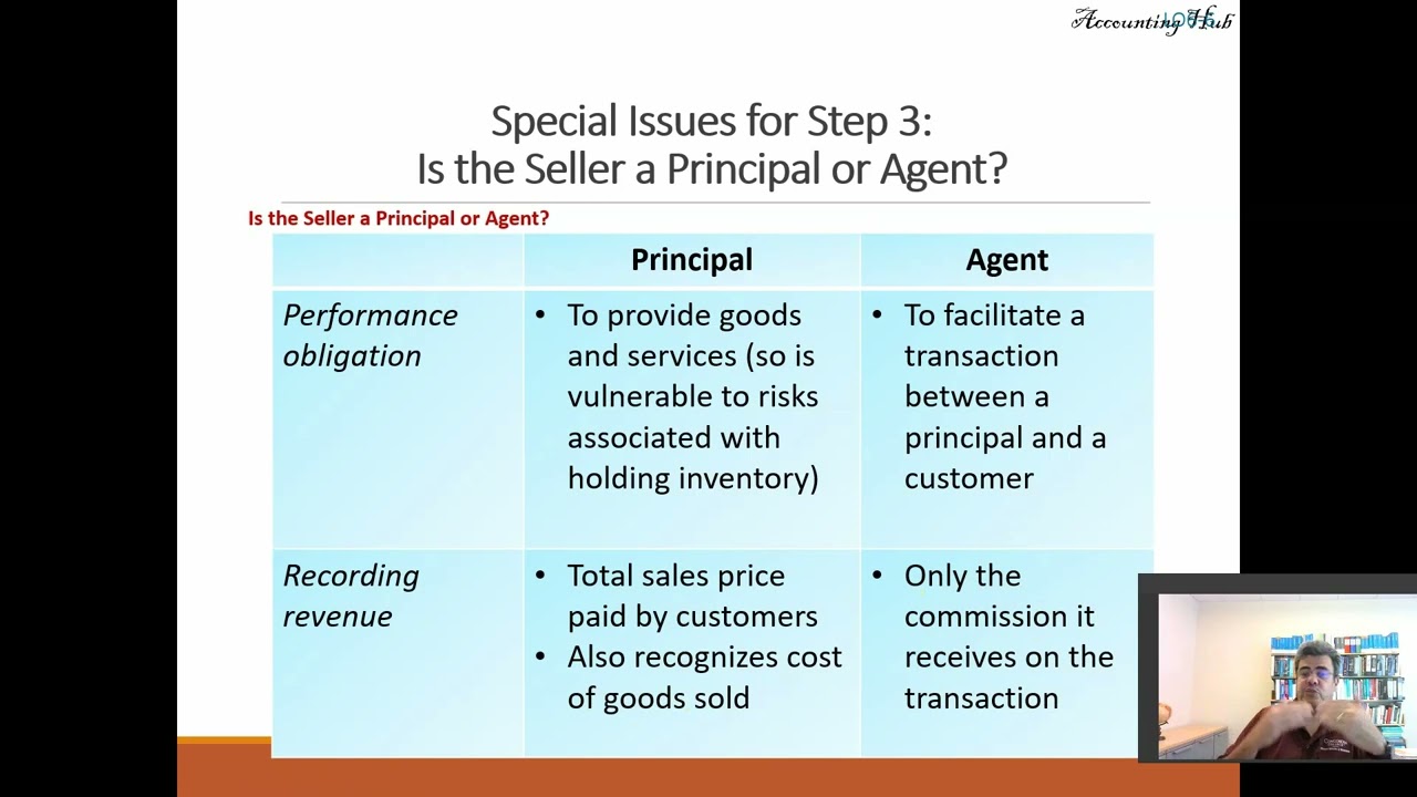 Revenue recognition principal or agent