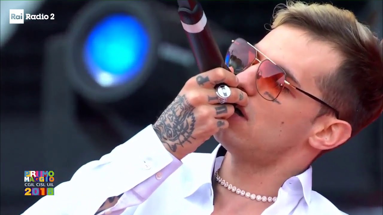 1M2018 - Achille Lauro @ PRIMO MAGGIO ROMA + Backstage Radio2