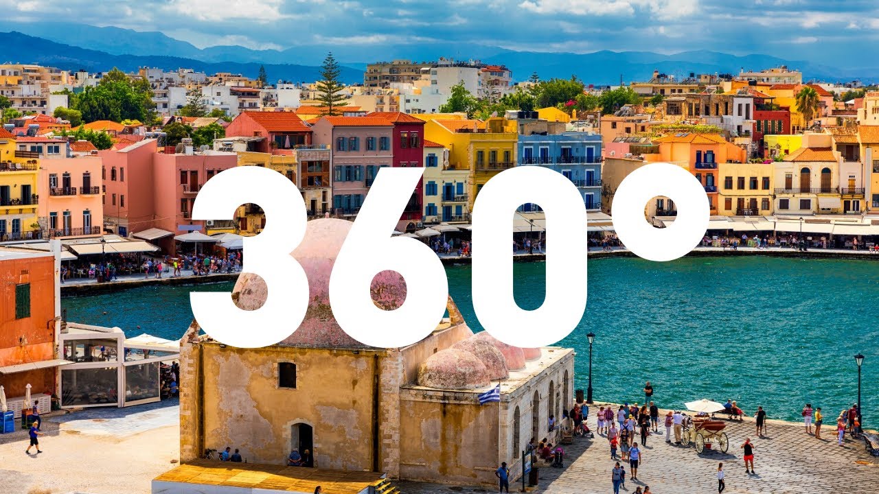 Visit Europe | 360-degree visit of Chania, Crete (Greece)