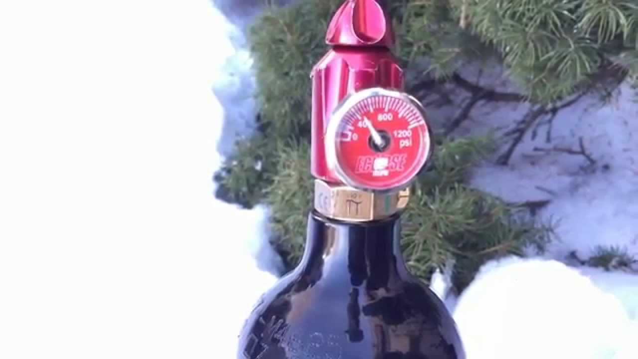 CO2 Vs. Compressed Air Pressure demonstration