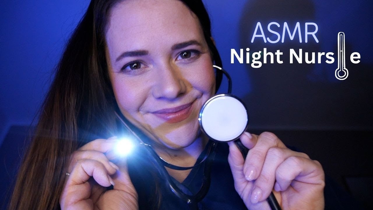 ASMR NIGHT NURSE untersucht & beruhigt dich 🩺💉  | Whisper RP in German/Deutsch